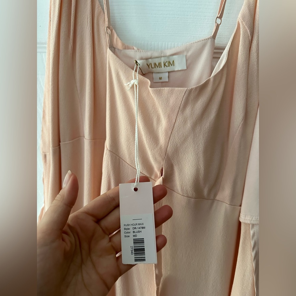 Yumi Kim pale pink gown